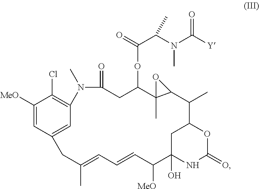 Preparation of maytansinoid antibody conjugates by a one-step process