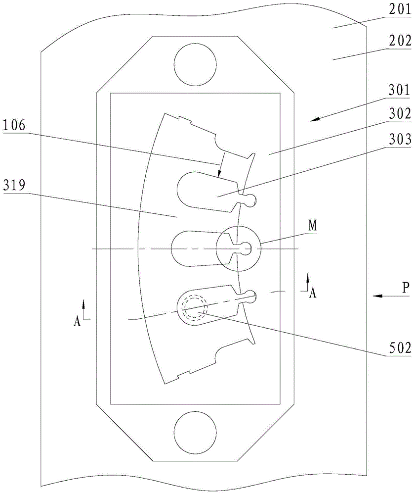 Sheet metal stamping device