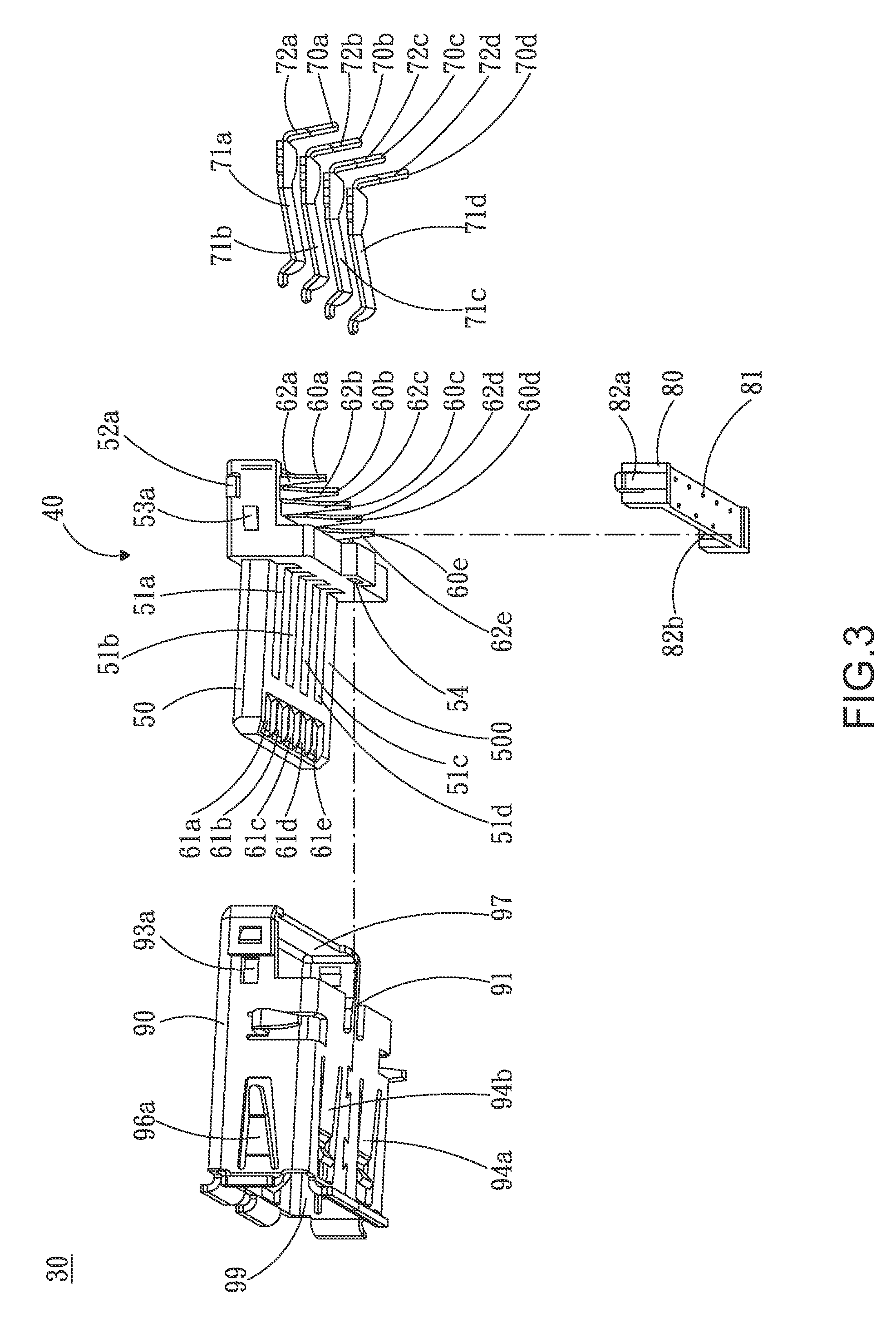 USB a-type socket