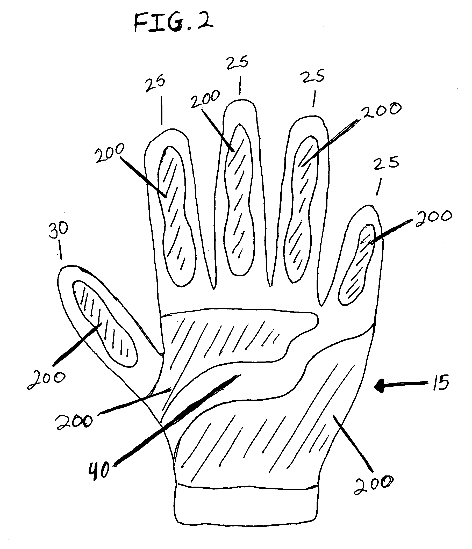 Basketball training glove