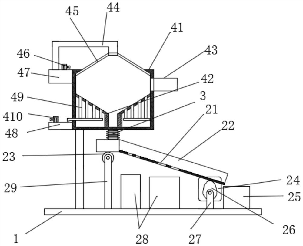 Medicament screening device for pharmacy