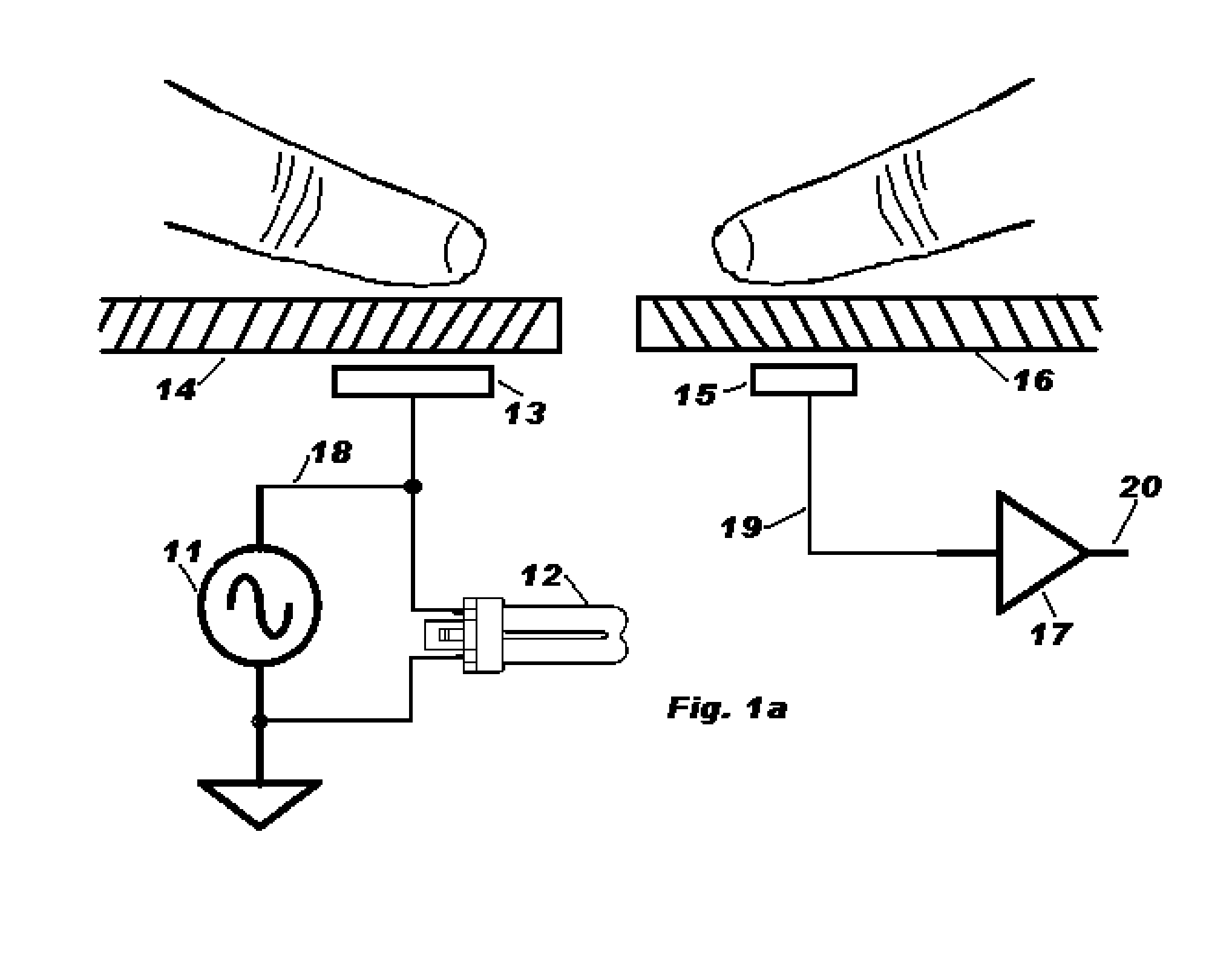 Touch sensitive input device