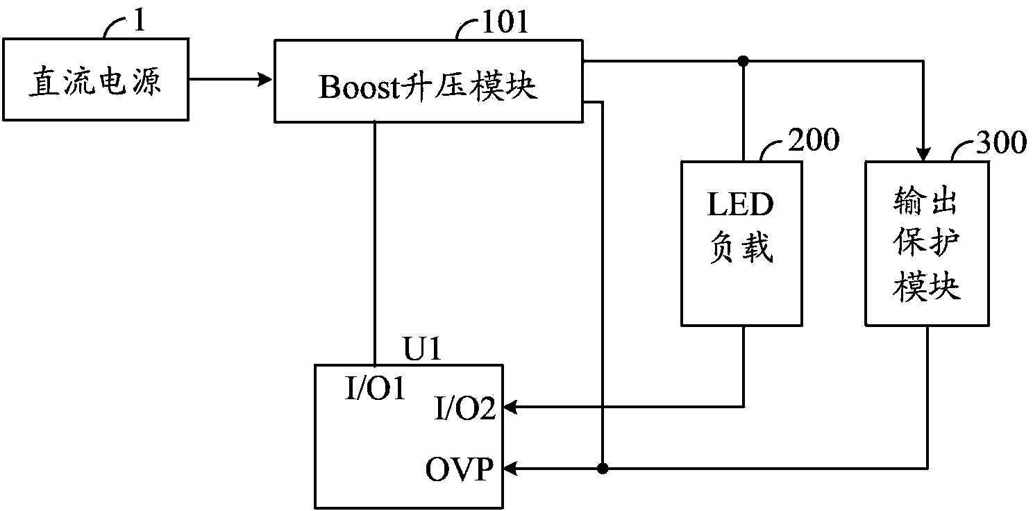 Light-emitting diode (LED) constant current driving circuit and LED lamp