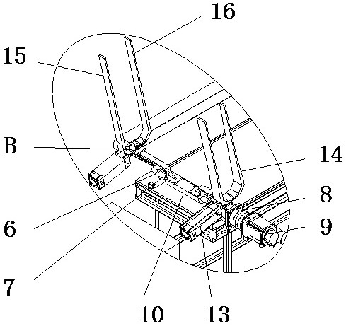 A special automation device for the door welding and flipping manipulator