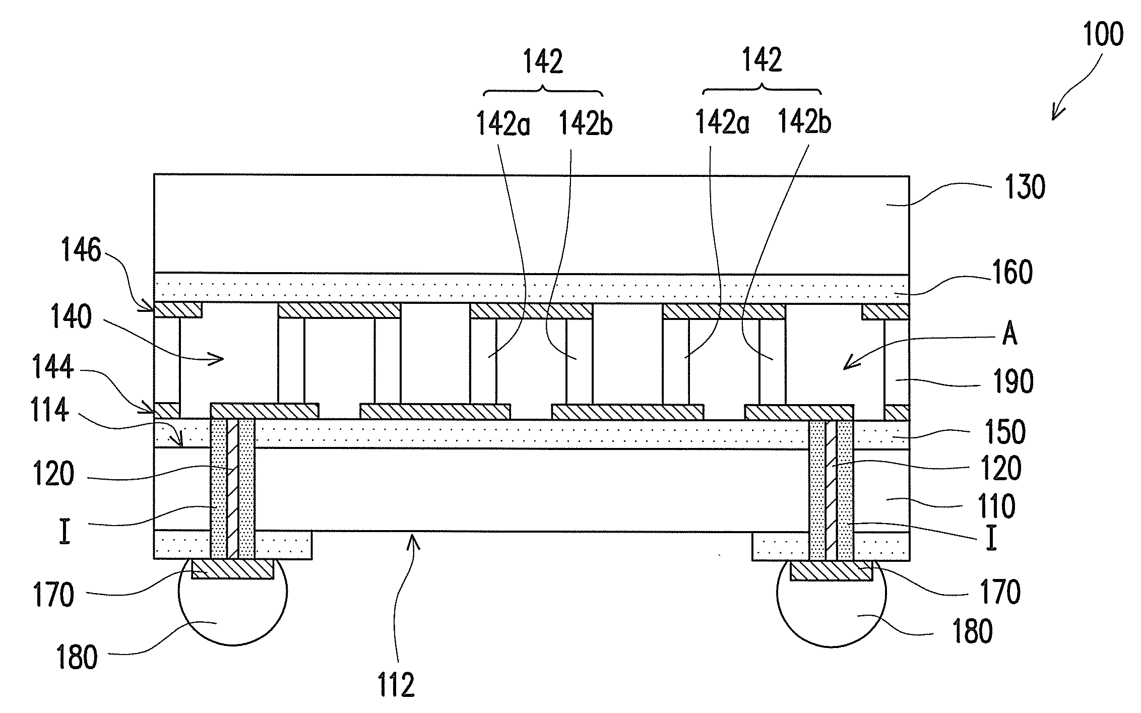 Thermoelectric device and fabrication method thereof, chip stack structure, and chip package structure