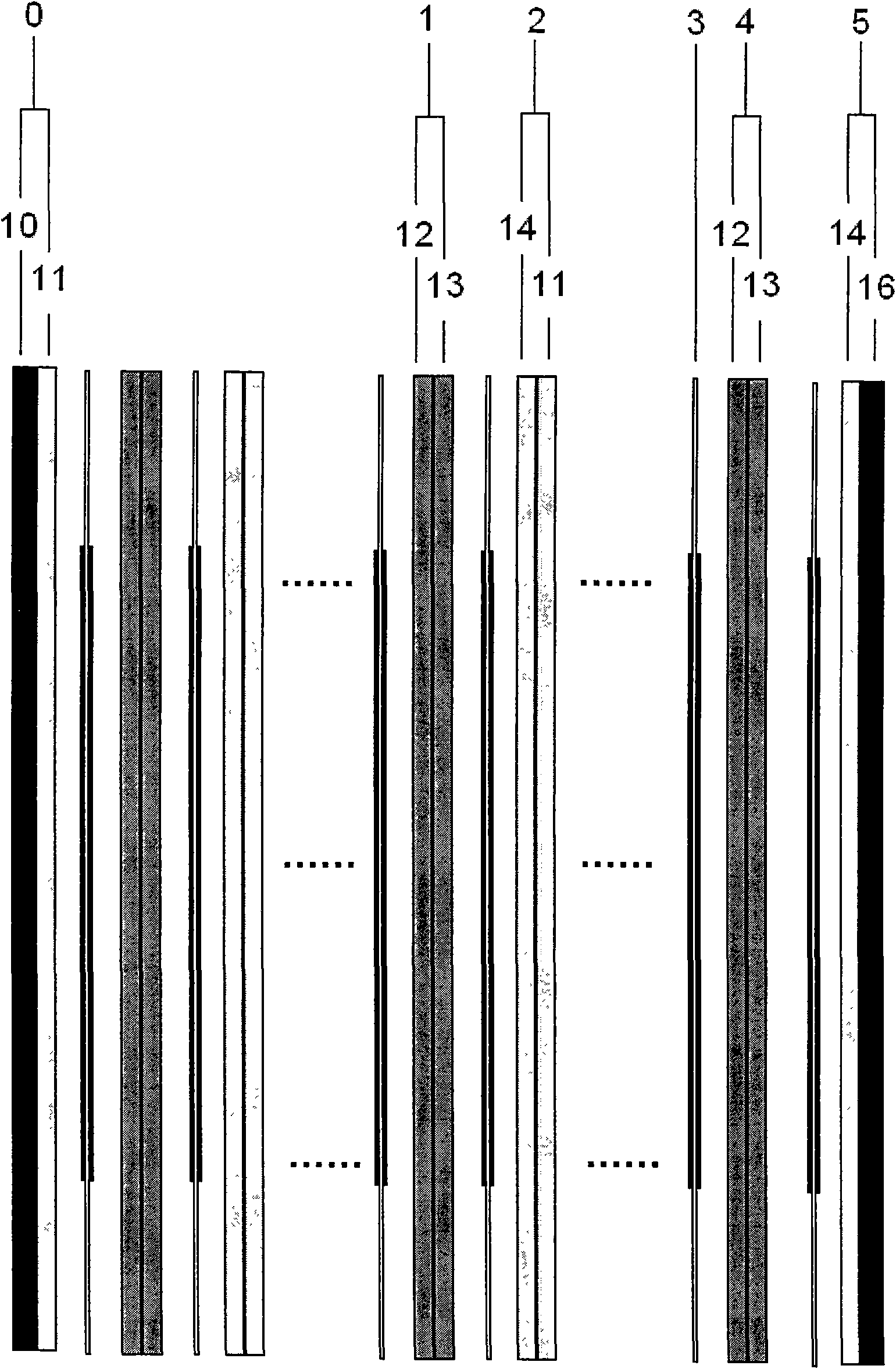 Fuel cell stack for jointly applying intraplate counter-flow flow field and interpolate counter-flow flow field