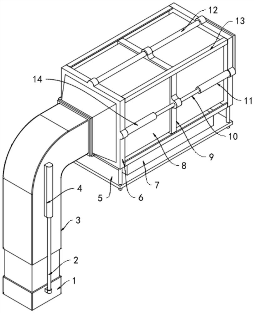 Self-unblocking sewage pump based on flexible pump body