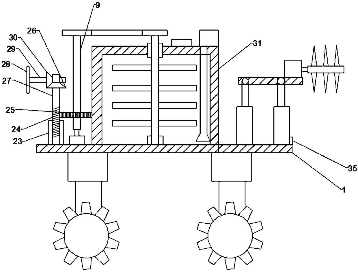 Full-automatic construction device for water conservancy ecological retaining wall