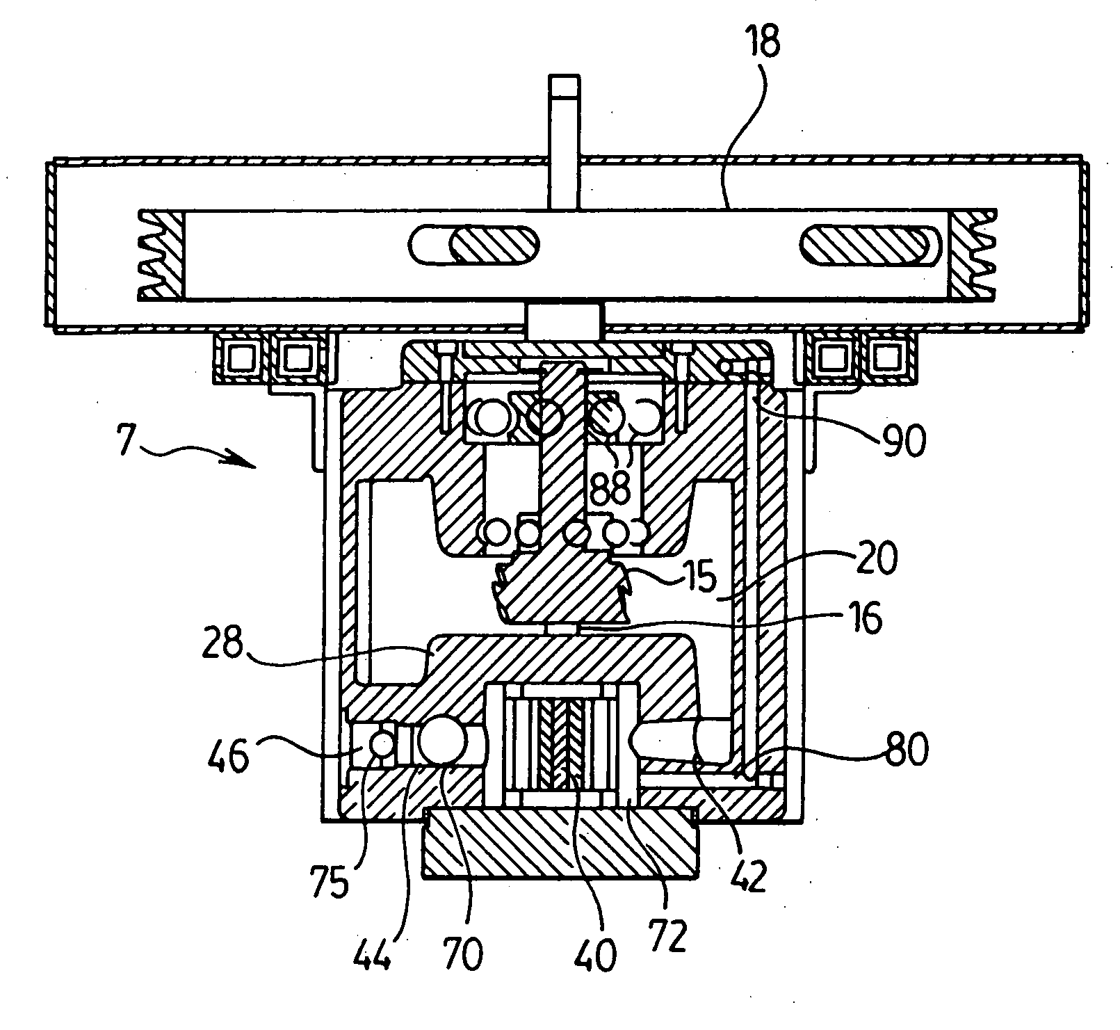 Wellhead drive brake system