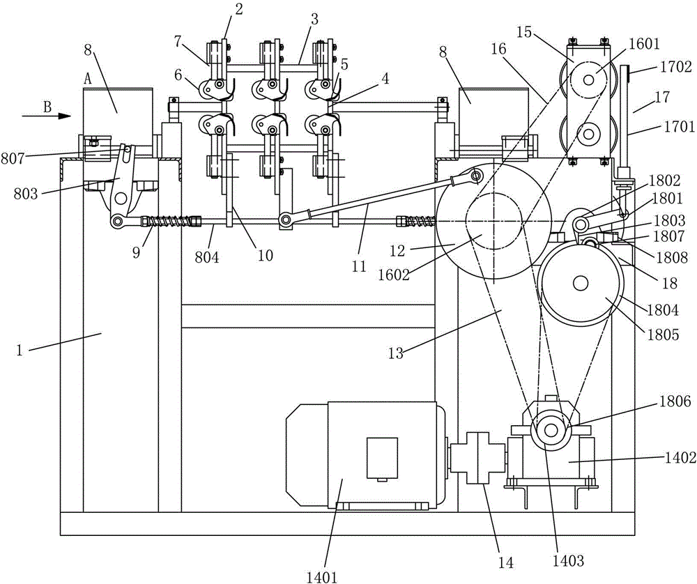 Automatic sugarcane peeling and cutting machine