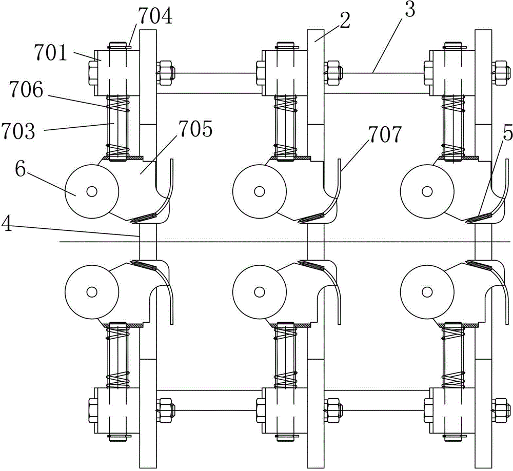 Automatic sugarcane peeling and cutting machine