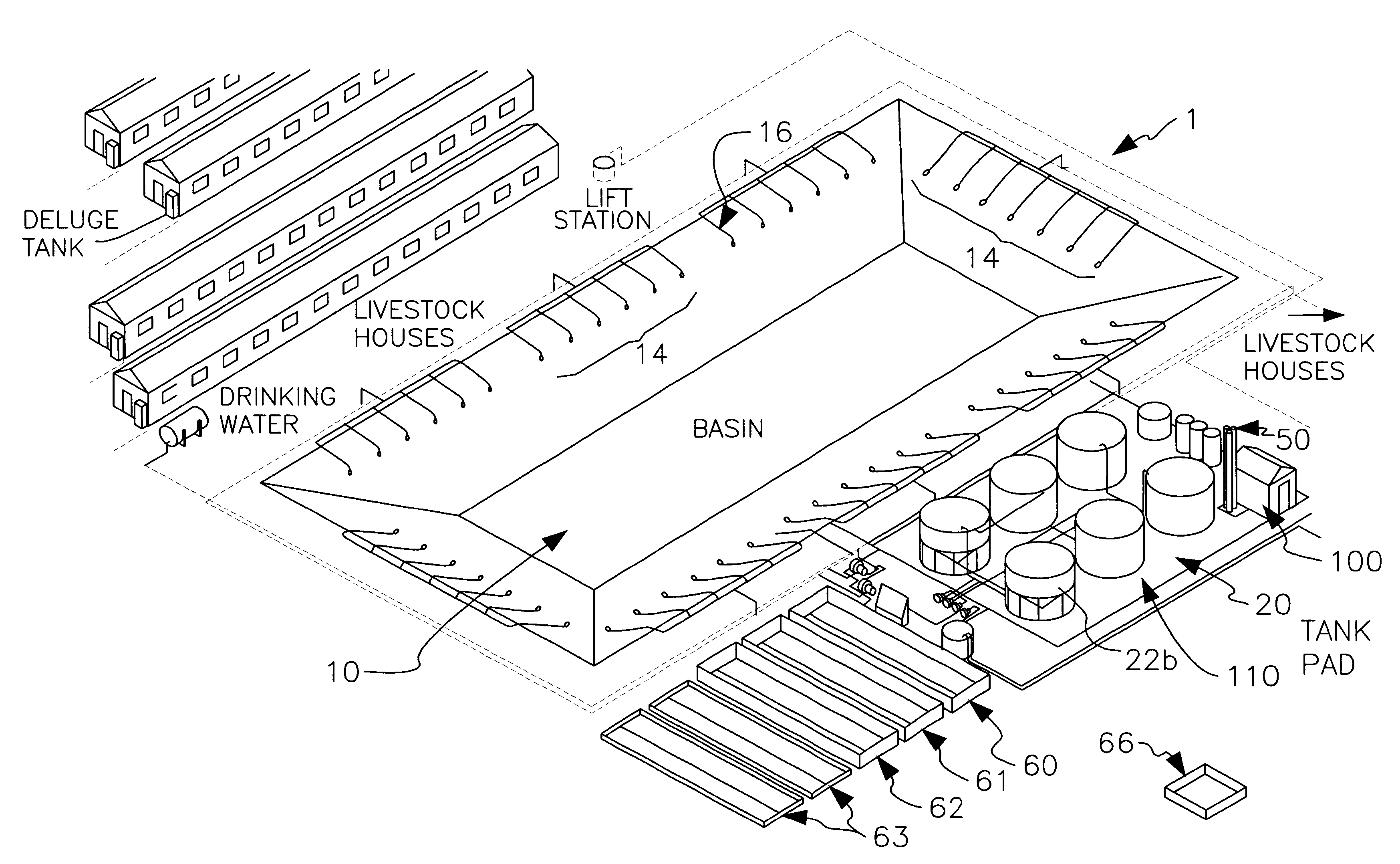 Aerobic treatment of liquids to remove nutrients and control odors