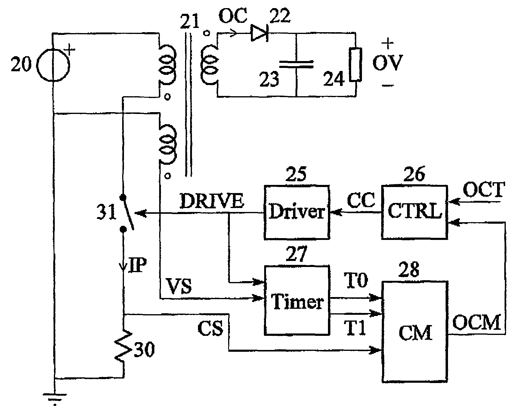 Switch mode power supply systems