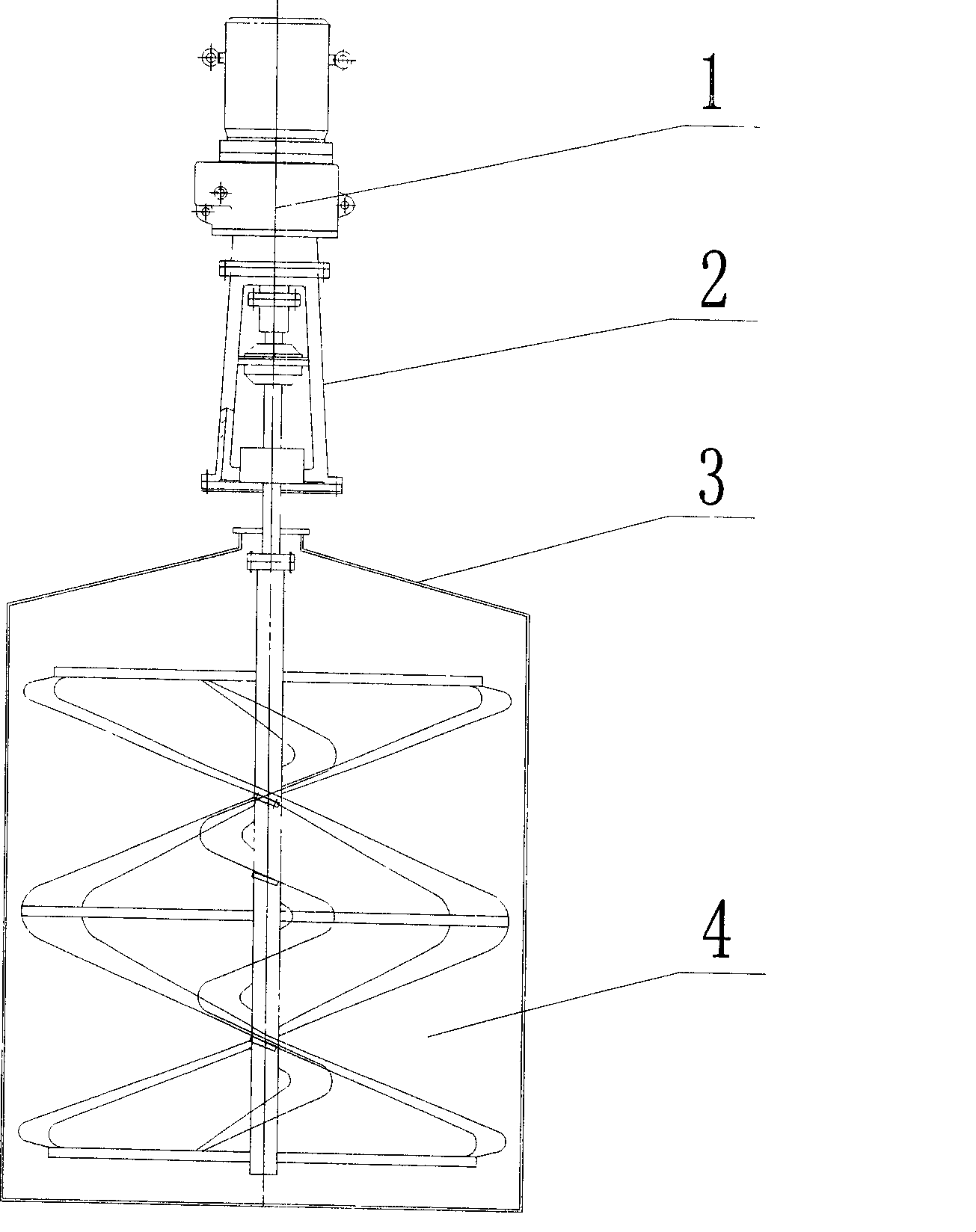 Polymer with ultrahigh molecular weight hydrolytic agitator