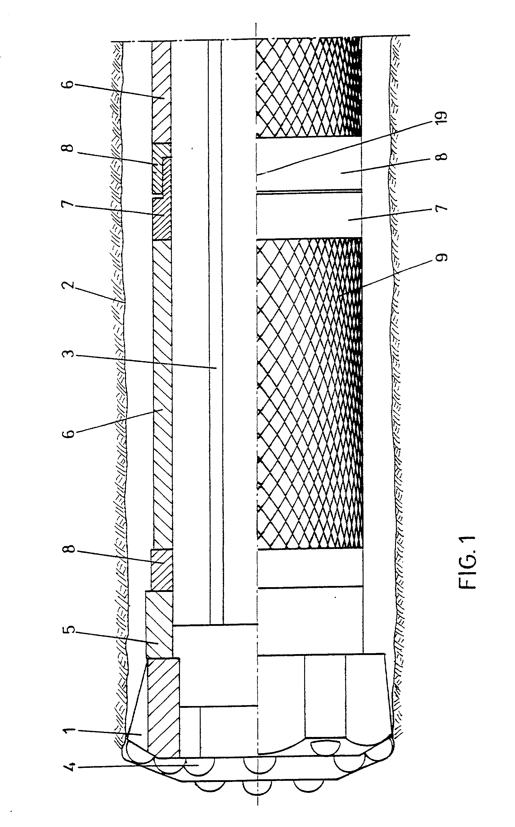 Jacket tube for a drilling and anchoring device