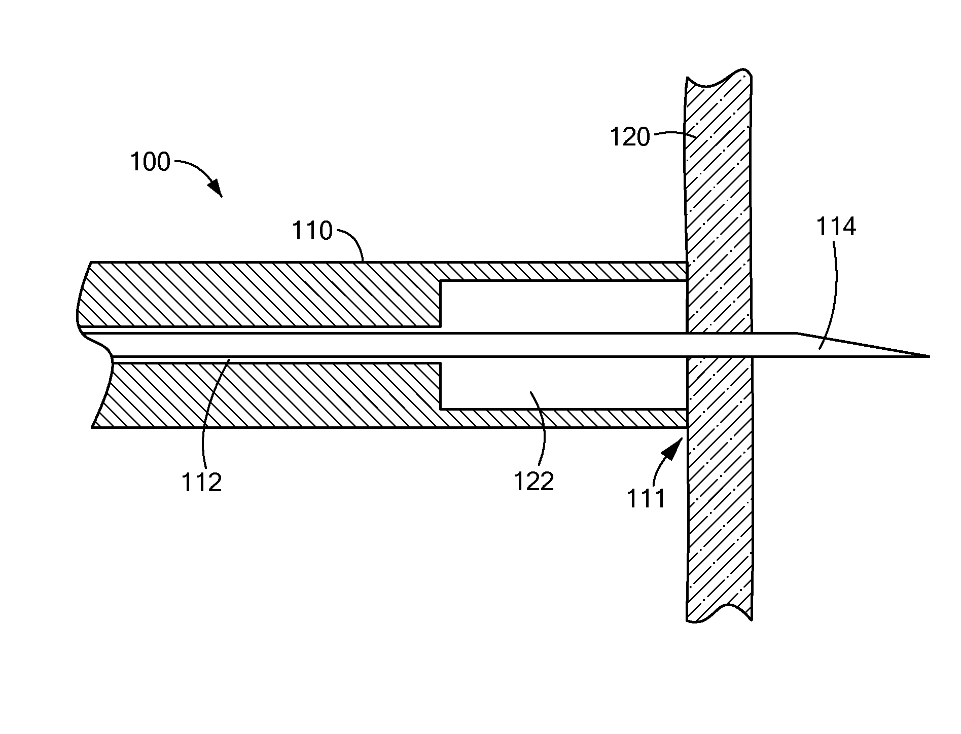 Transseptal crossing device