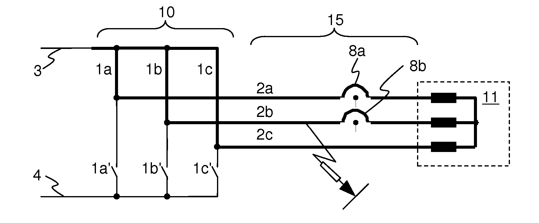 Circuit arrangement and method for Insulation monitoring for inverter applications