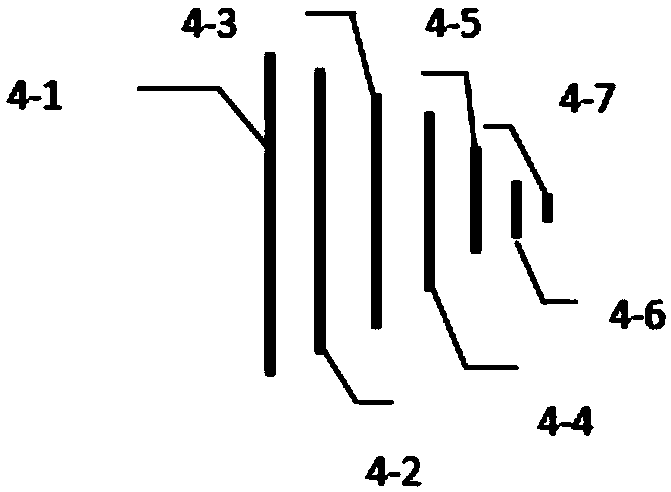 Device for generating short high-field terahertz pulse based on multi-foil conical radiation source