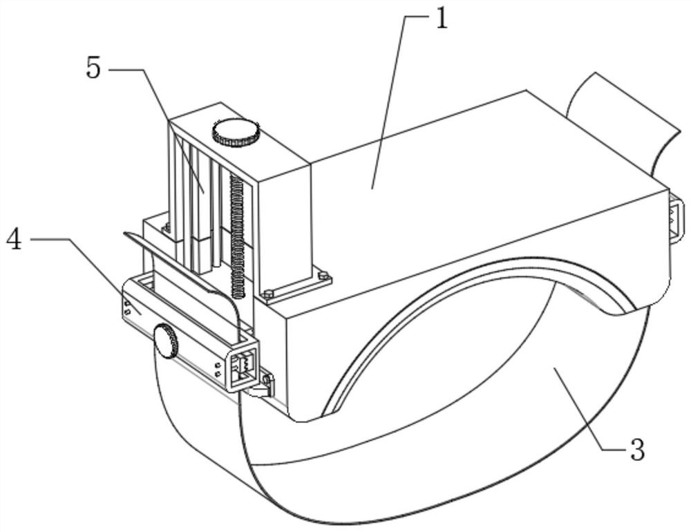 Pressing hemostasis device for internal medicine cardiovascular surgery