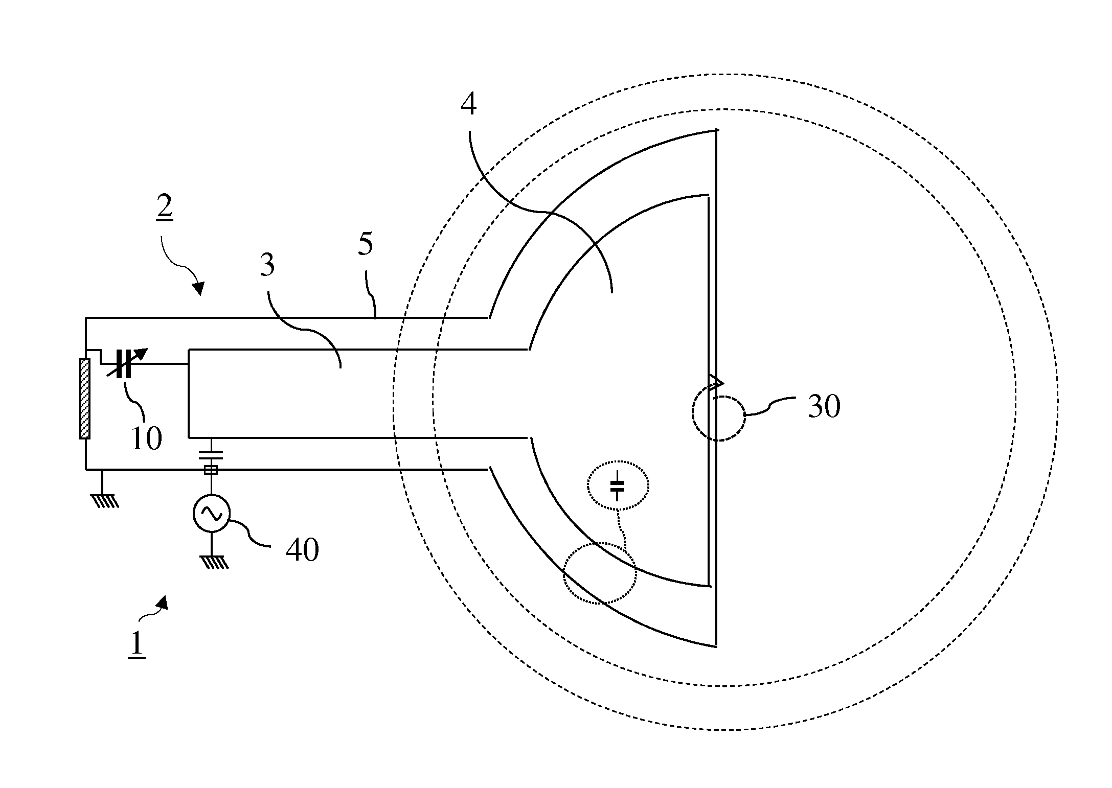 RF system for synchrocyclotron