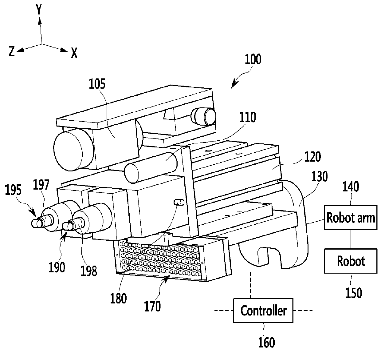 Inspection system and inspection method for electronic device of vehicle