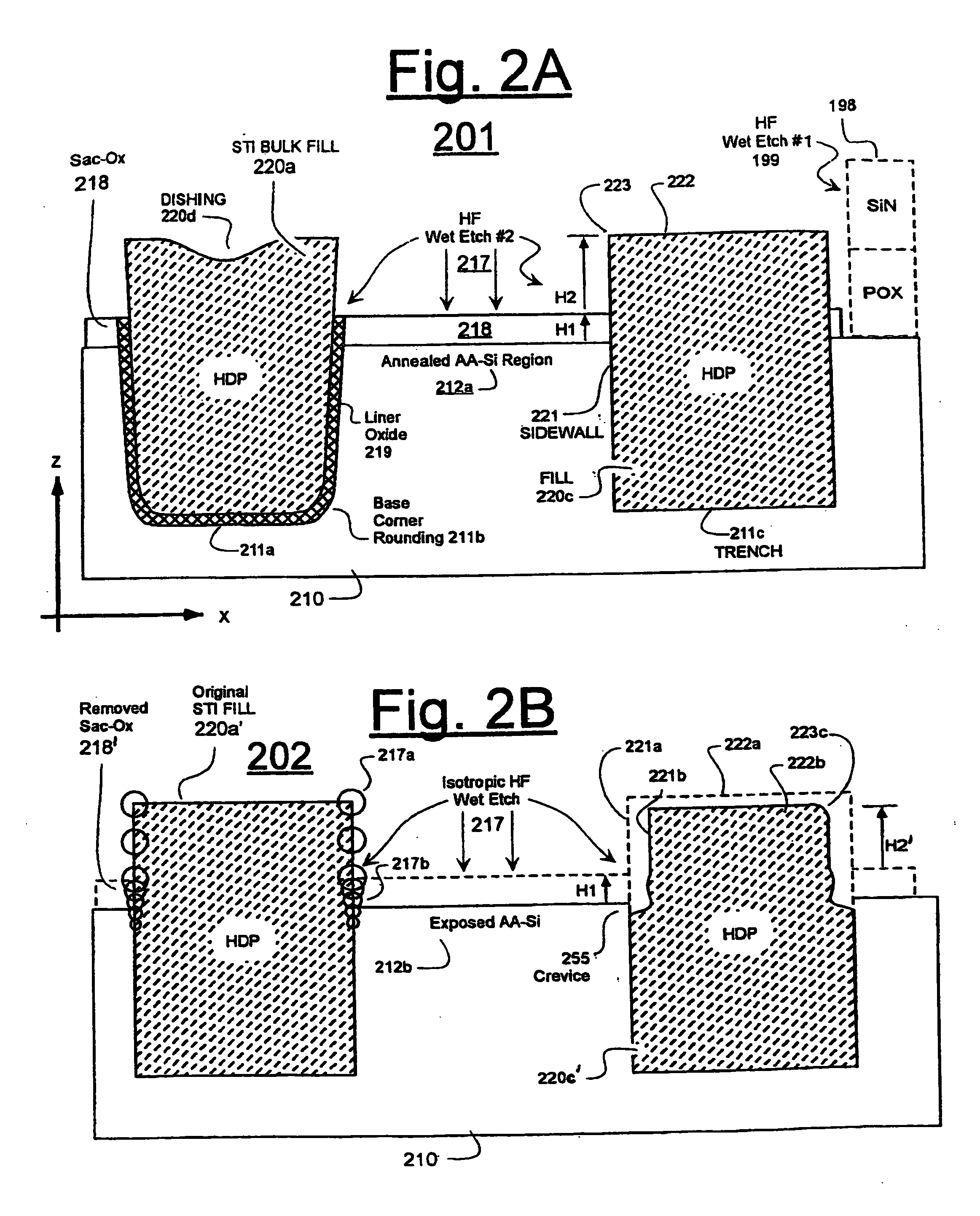 Formation of removable shroud by anisotropic plasma etch