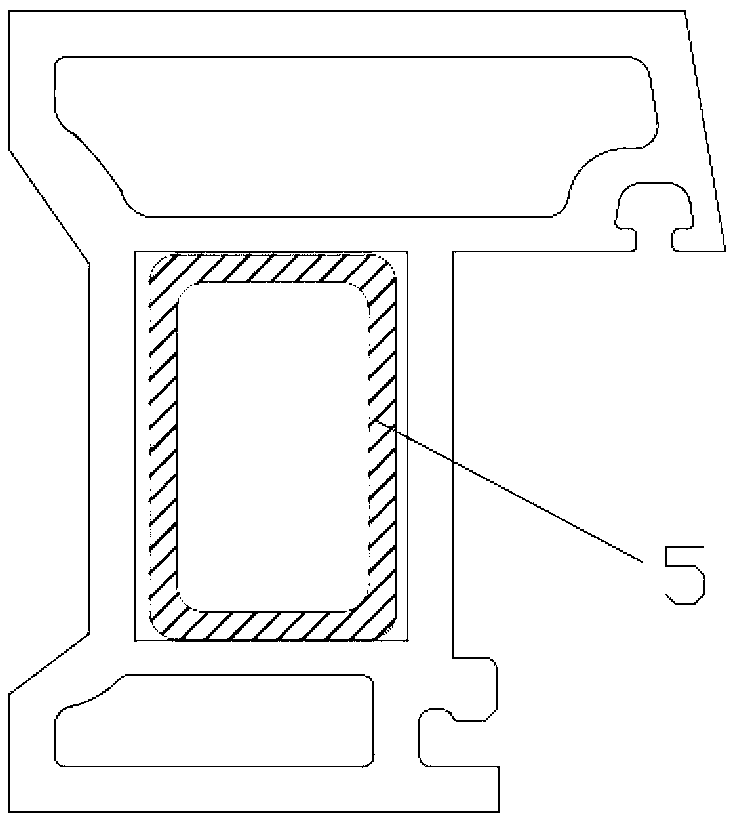 Wood-plastic glazed door and window and preparation method thereof