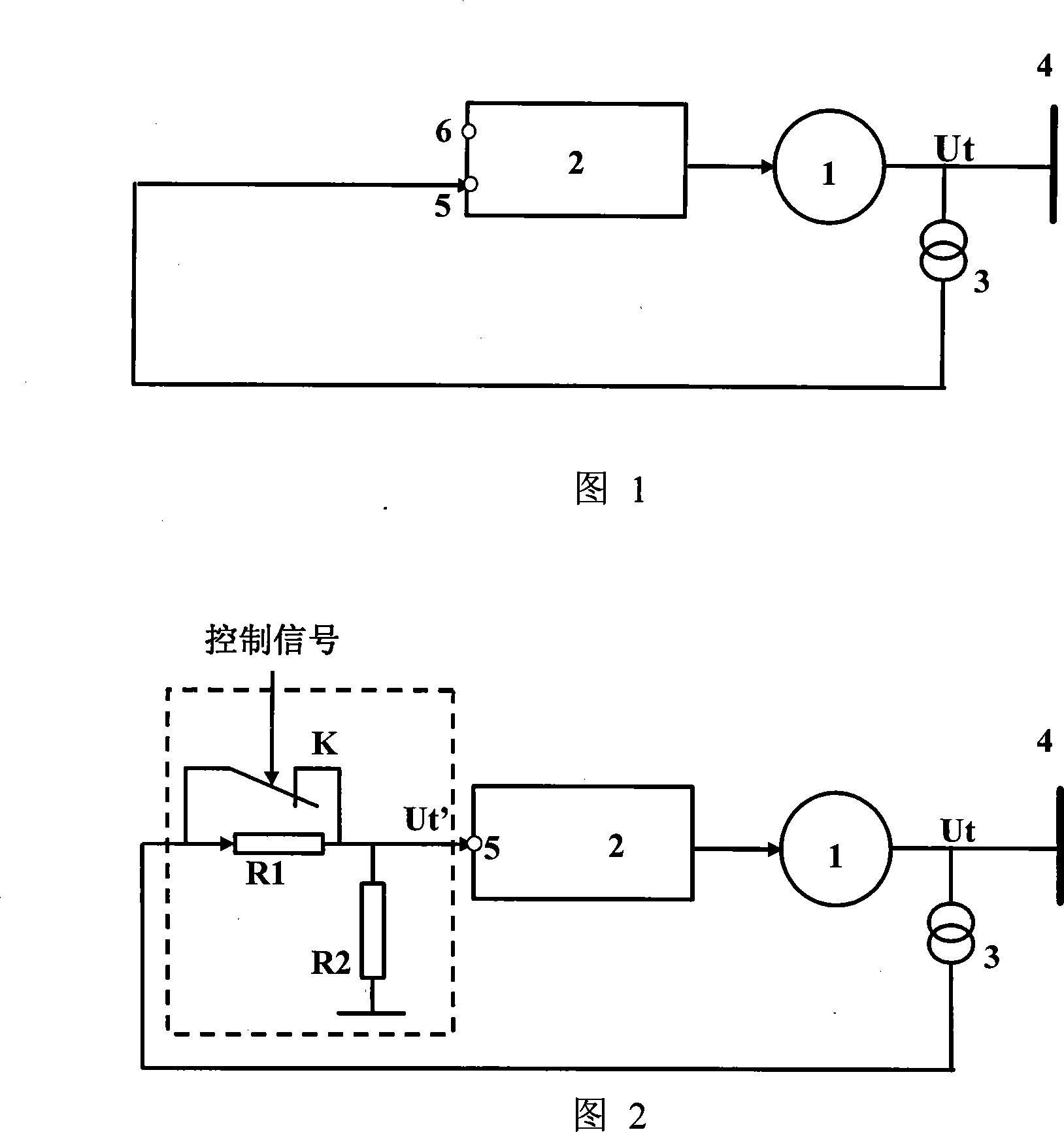 A synchronous generator excited system identification signal generation device