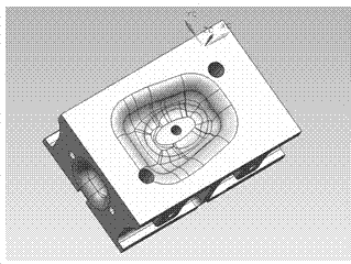 Sandwich layer forging die and preparation method of forging die sandwich layer surfacing