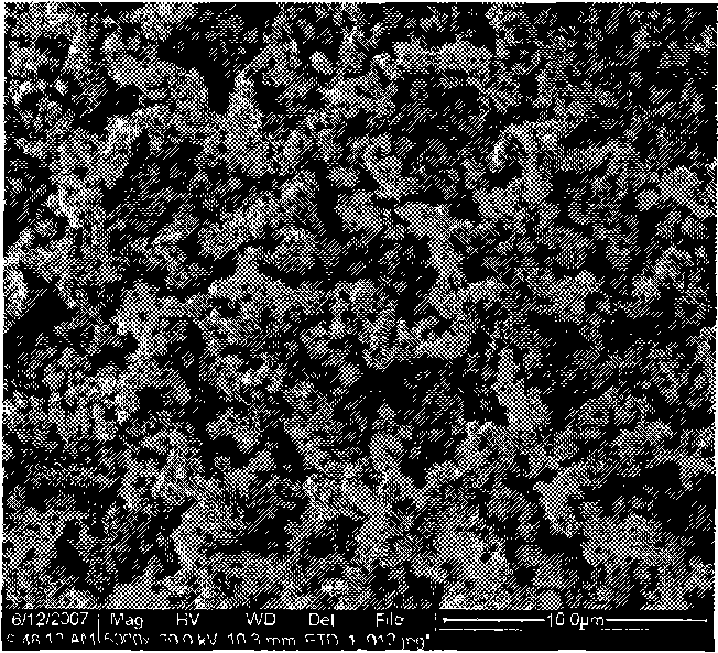 Method for preparing nucleocapsid type microgel composite microsphere using polymeric surfactant