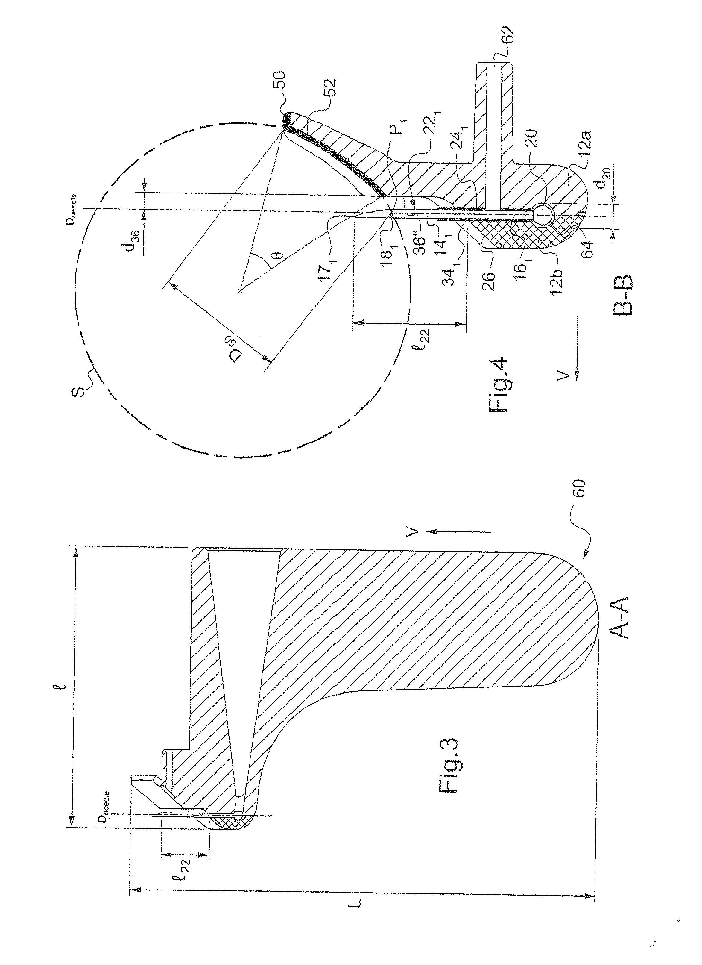 Eye injection device