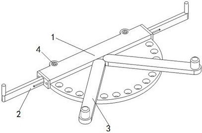 An adjustable keyboard bottom bearing device