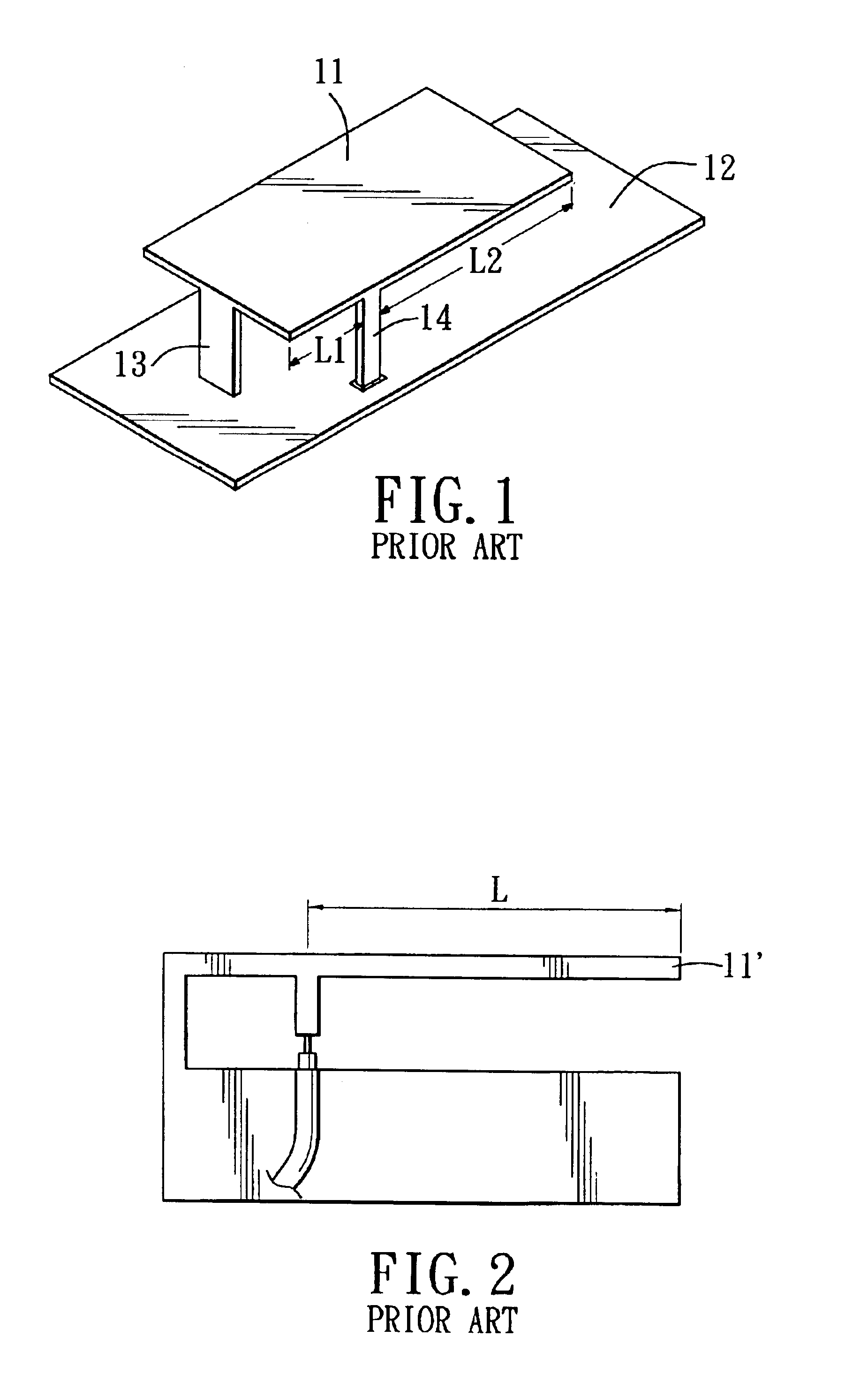 Multifrequency inverted-F antenna