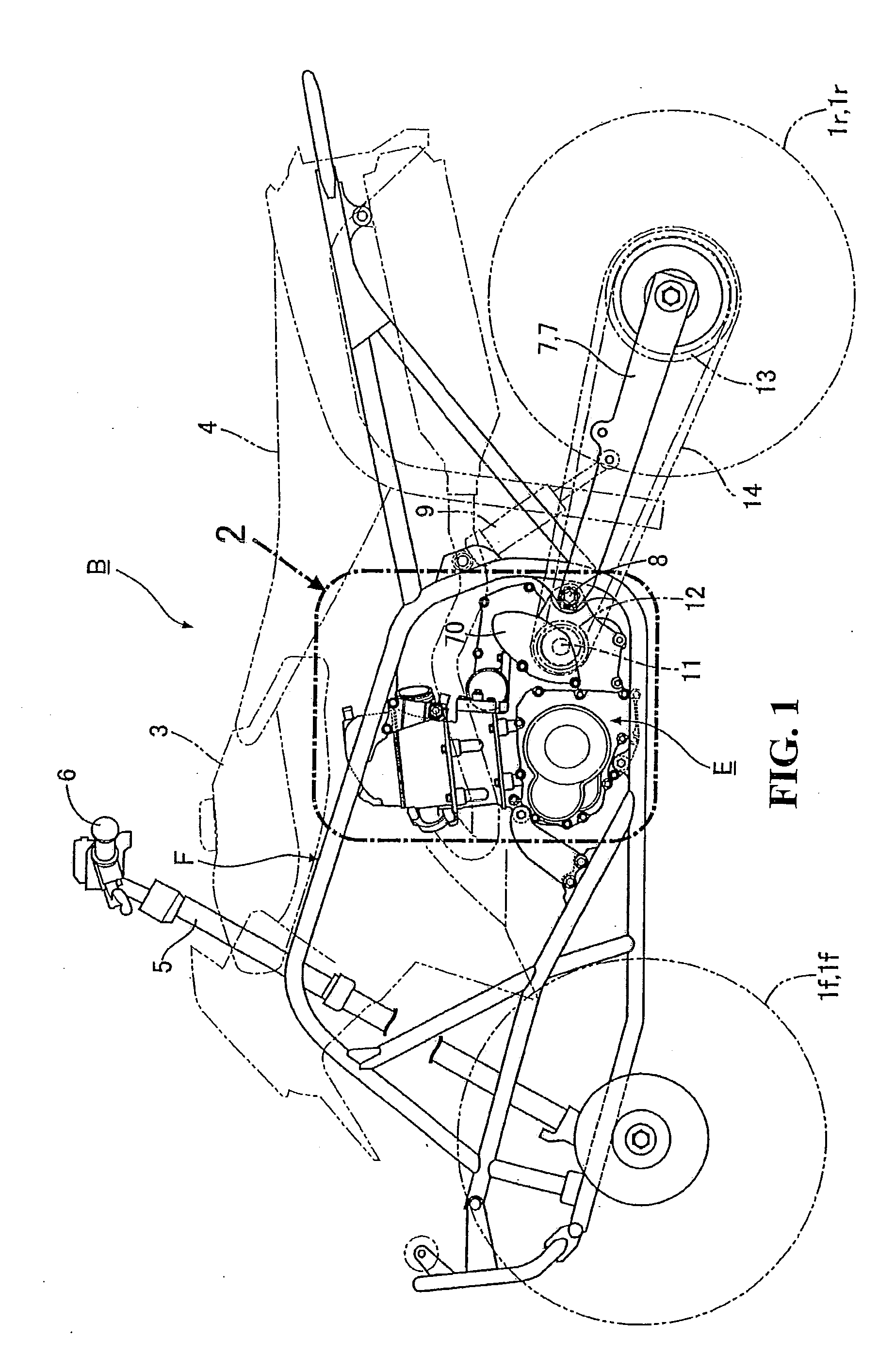 Engine for vehicle