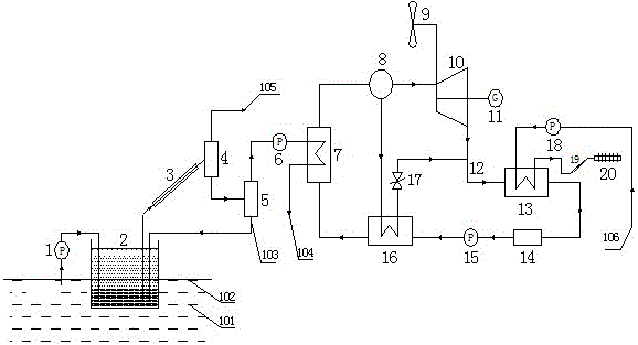 Novel mixing ocean temperature difference power generation system