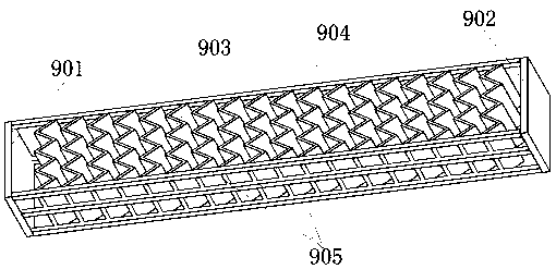 Water-saving fog-dissipation cooling tower