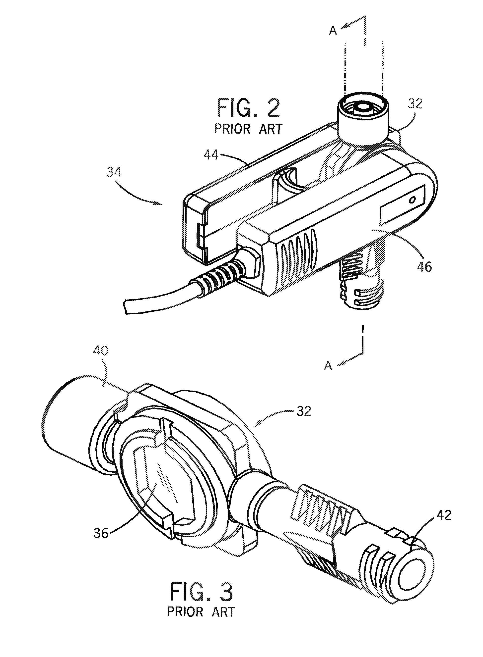 Off-axis blood chamber