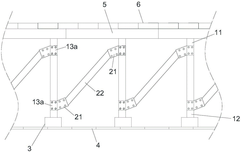 Building pile foundation construction method