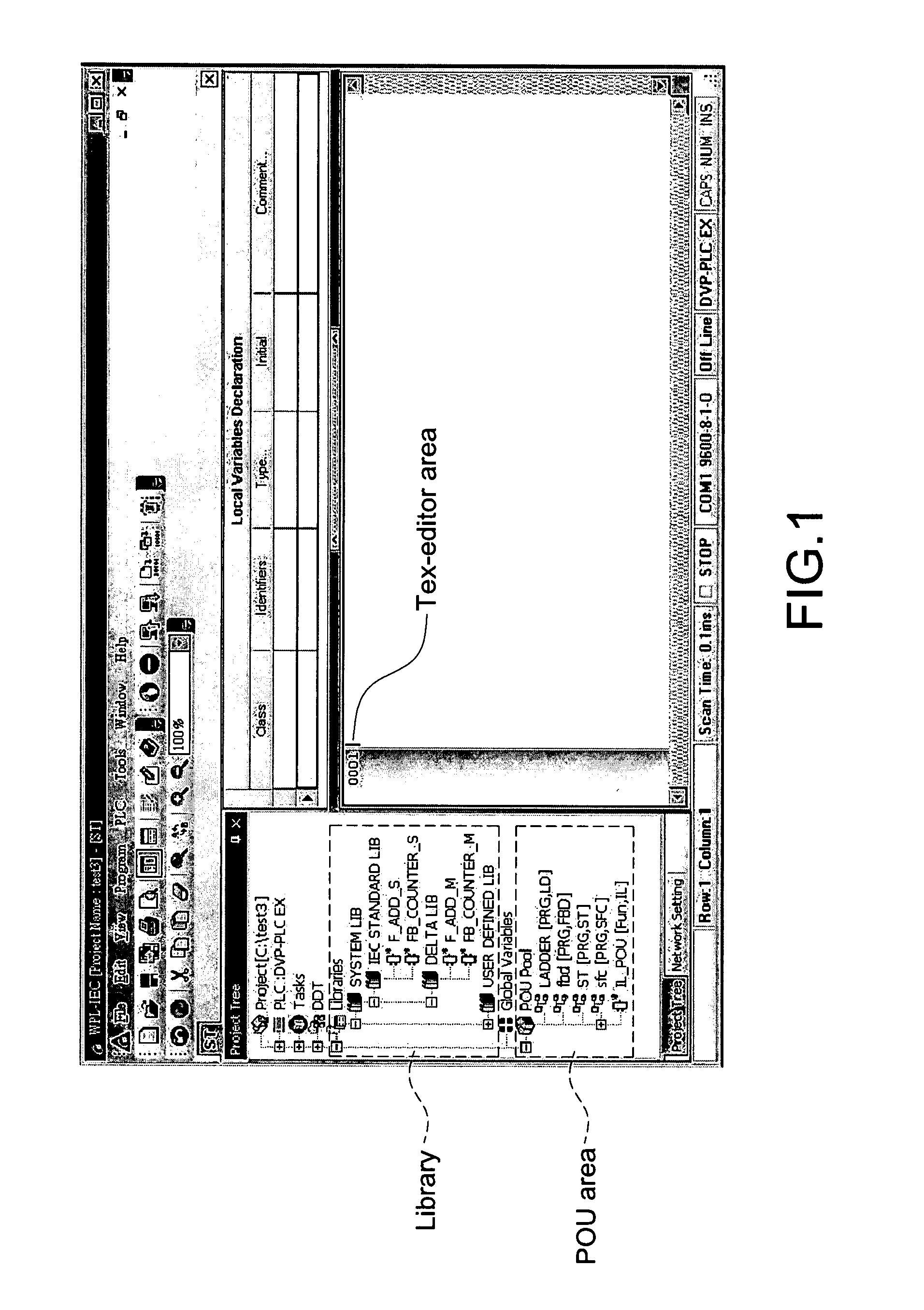 Method for editing programmer logic controller (PLC) program