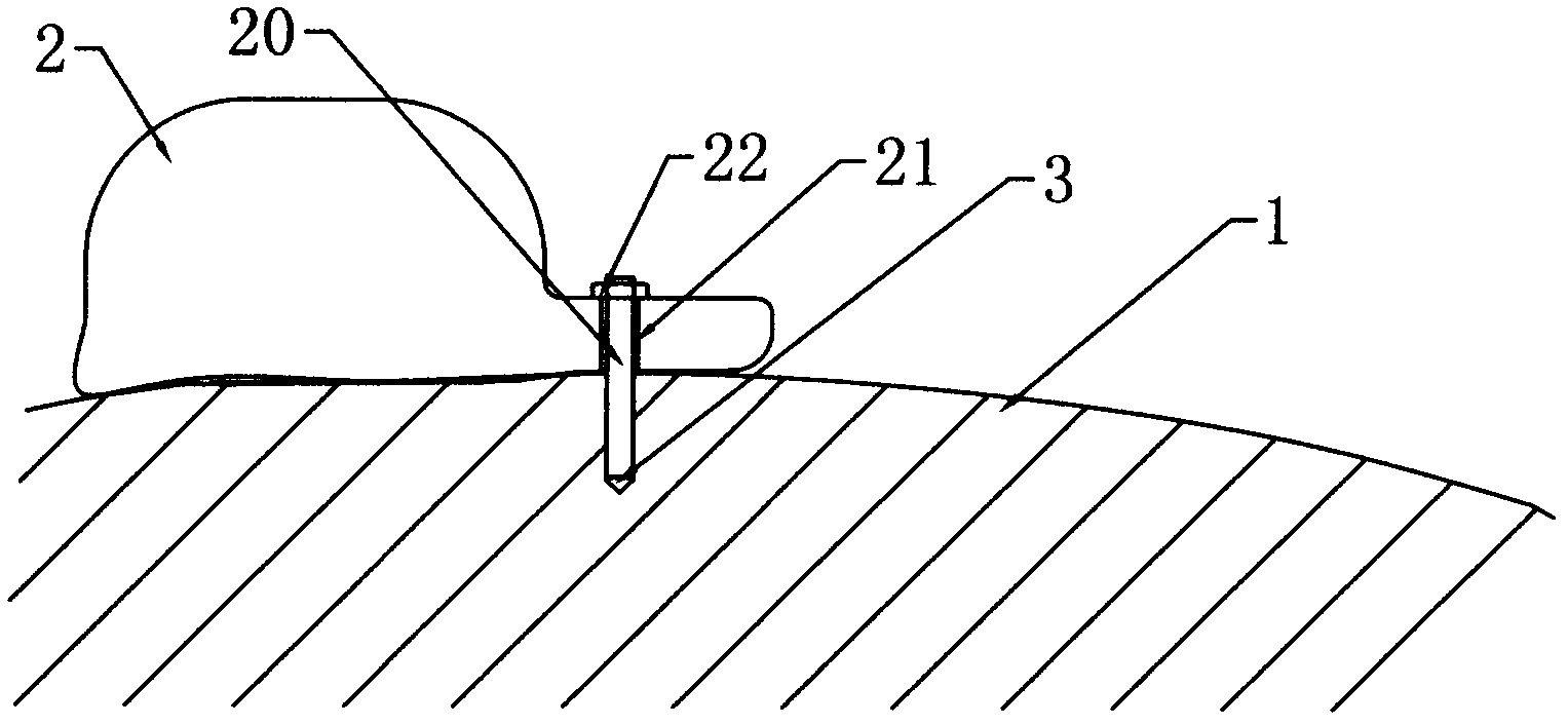 Method for fixing algal reefs in manual transplanting