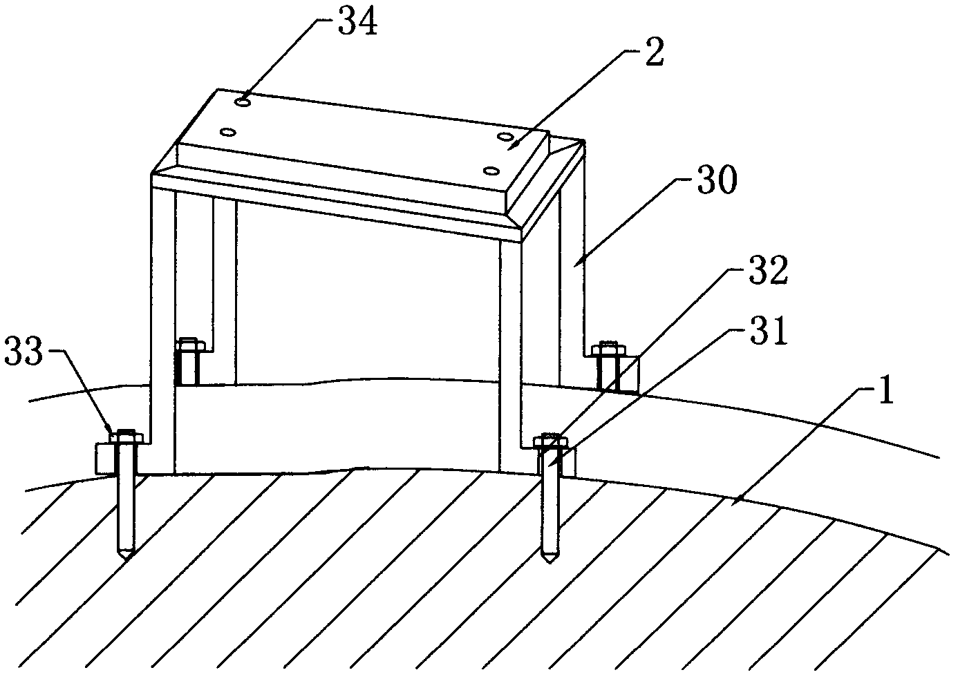 Method for fixing algal reefs in manual transplanting