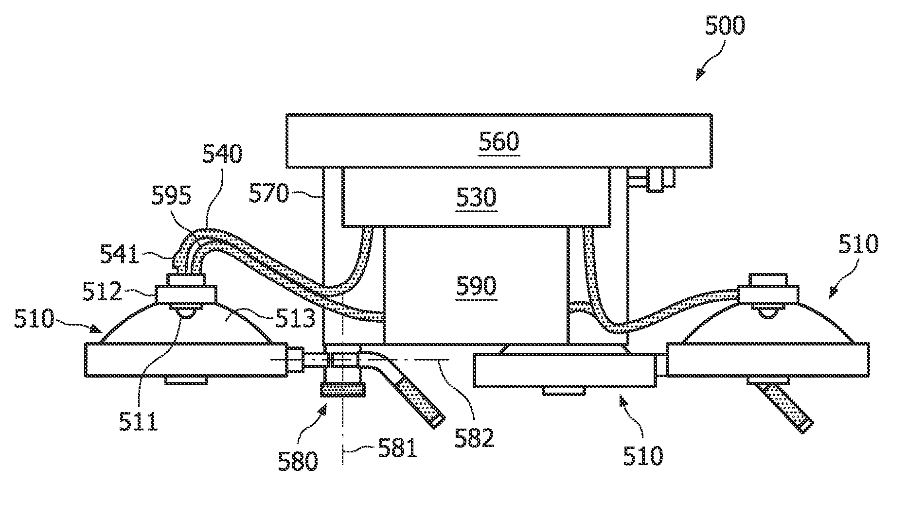 Remote cooling by combining heat pipe and resonator for synthetic jet cooling