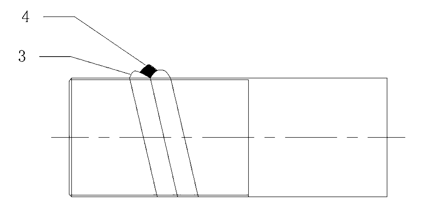 High-manganese aluminum bronze automatic submerged arc welding surfacing method