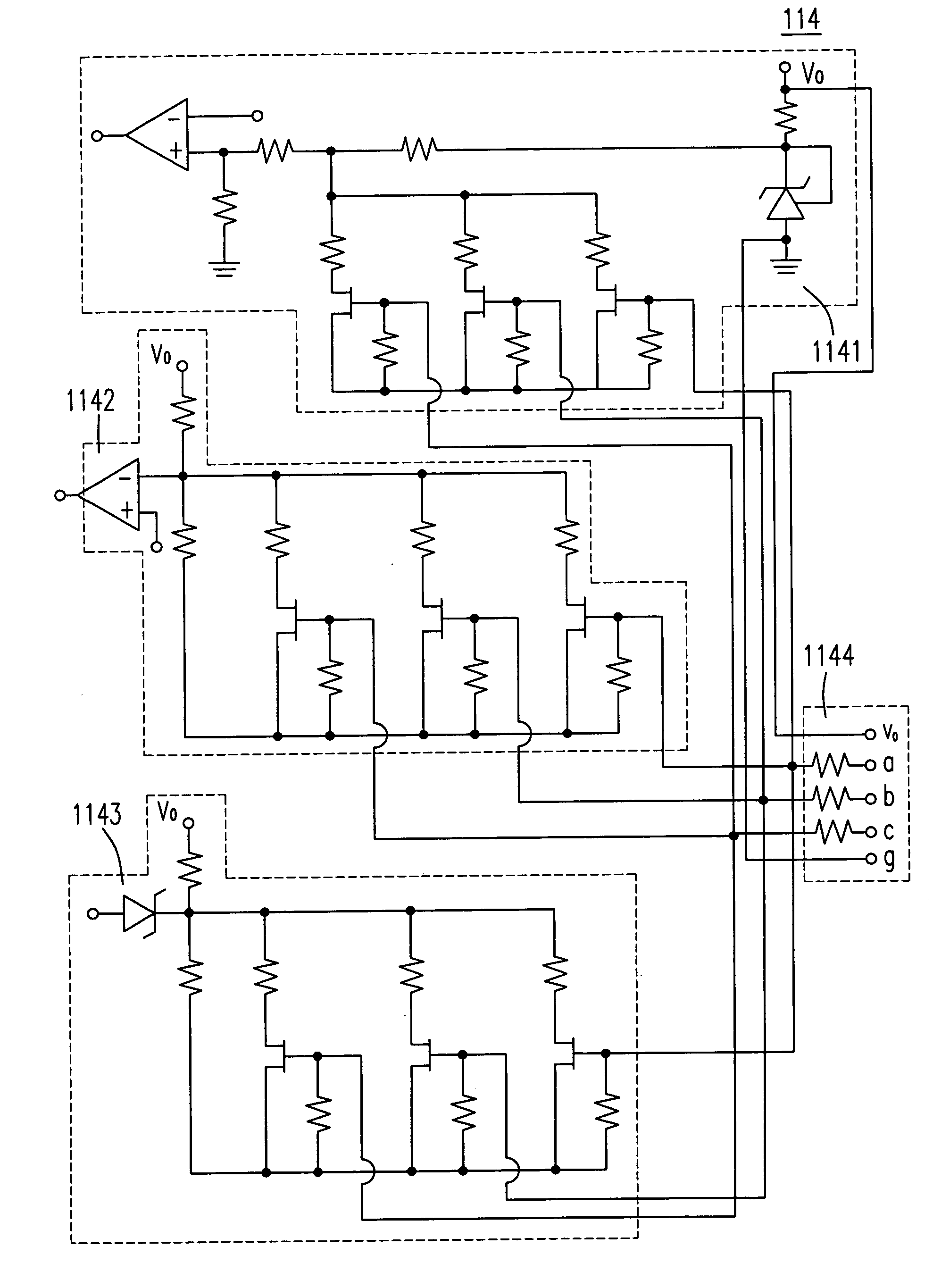 Power converter system having adaptor unit for generating multiple output voltage values