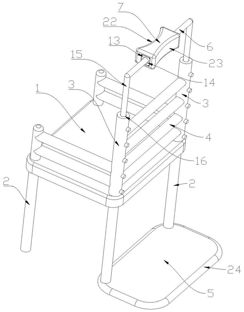 Special chair for painting and calligraphy