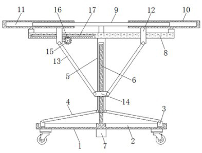 Supporting rack for assembling starter