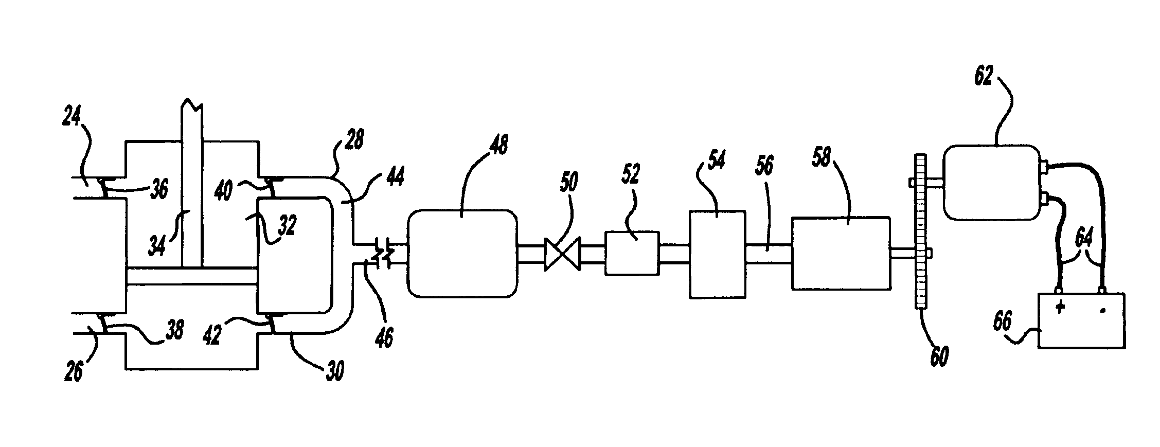 Pneumatic human power conversion system based on children's play