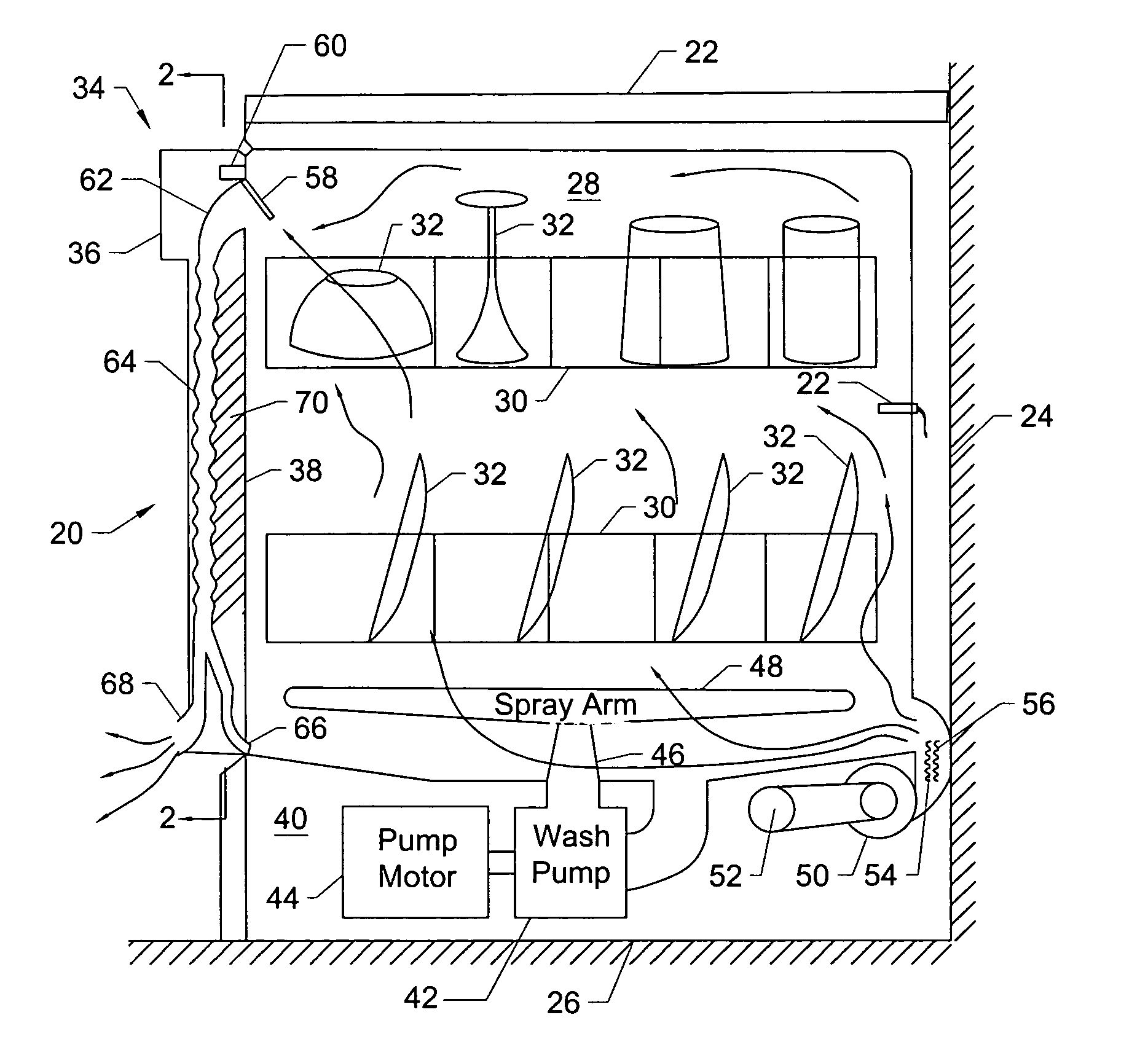 Dishwasher drying system