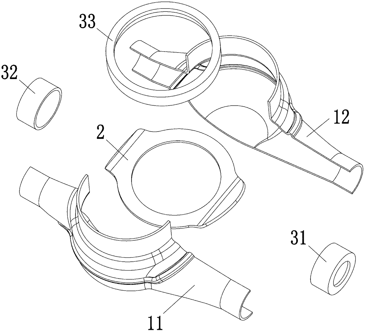 Stainless steel water meter shell blank and machining method thereof, stainless steel water meter shell and water meter