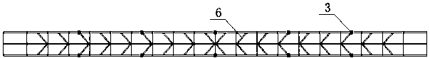 Beam-arch consolidated triangular arch bridge